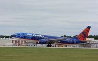 N813SY @ KRFD - Boeing 737-800 - by Mark Pasqualino