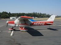 N6941G @ O22 - Mark Twain Aviation 1970 Cessna 150L @ Columbia, CA home base - by Steve Nation