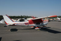 N2869Q @ O22 - Locally-based 1971 Cessna 172L Skyhawk with cockpit covered @ Columbia, CA