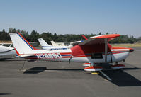 N2869Q @ O22 - Locally-based 1971 Cessna 172L Skyhawk with cockpit covered @ Columbia, CA