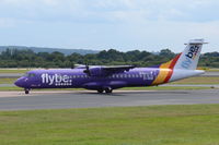 EI-REM @ EGCC - Just landed at Manchester. - by Graham Reeve
