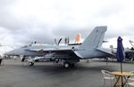 169119 @ EGLF - Boeing / McDonnell Douglas F/A-18E Super Hornet of the USN at Farnborough International 2016 - by Ingo Warnecke