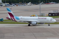 D-AEWJ @ EGCC - Just landed at Manchester. - by Graham Reeve