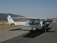 N7013F @ KCPU - Locally-based 1966 Cessna 150F in poor condition @ Maury Rasmussen Field/Calaveras County Airport, San Andreas, CA (now registered N57SS and restored to owner in San acacia, CO)