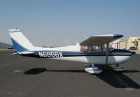 N6868X @ KCPU - Locally-based 1960 Cessna 172B Skyhawk @ Maury Rasmussen Field/Calaveras County Airport, San Andreas, CA