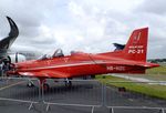 HB-HZC @ EGLF - Pilatus PC-21 at Farnborough International 2016