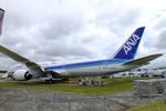 N1015B @ EGLF - Boeing 787-9 of ANA All Nippon Airways at Farnborough International 2016