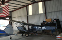 N174MS @ KJAQ - Locally-based 2006 RANS S-7LS Courier homebuilt in hangar @ Westover Field/Amador County Airport, Jackson, CA (involved in some kind of accident and now deregistered) - by Steve Nation