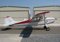 N1853C @ KJAQ - Locally-based 1953 Cessna 170B warming up @ Westover Field/Amador County Airport, Jackson, CA - by Steve Nation