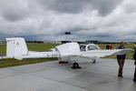 G-BOPO @ EGLF - Edgley EA7 Optica at Farnborough International 2016