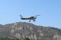 N5443L @ SZP - 1980 Cessna 152, Lycoming O-235 115 Hp, takeoff climb Rwy 22 - by Doug Robertson