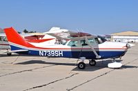 N739SH @ KBOI - I flew this Cessna in 2004 when it had C.A.P. decals. Apparently it has been retired to civilian life. Parked on the south GA ramp.