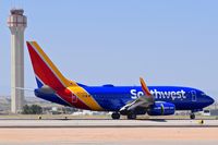 N934WN @ KBOI - Landing roll out on RWY 28R. - by Gerald Howard