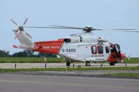 G-SARD @ EGSH - Undergoing engine runs at Norwich. - by Graham Reeve