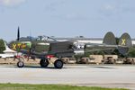 N79123 @ KOSH - Lockheed P-38L-5 Lightning Ruff Stuff CN 422-8235, NX79123