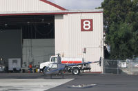 N838SH @ KOAK - Silver State Helicopters 2005 Robinson BETA @ Oakland International Airport, CA (to Silverhawk Aviation Academy, Caldwell, ID 2009) - by Steve Nation