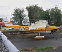 N7544G @ KHWD - Locally-based 1973 Cessna 150L a little worse for what @ Hayward Executive Airport, CA (now with owner in Los Banos, CA) - by Steve Nation