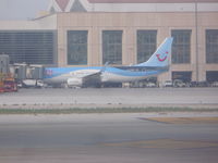 G-TAWS @ LEMG - TUI 737-800 - by Christian Maurer