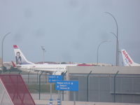 EI-FHZ @ LEMG - Andre Bjerke with his 737 - by Christian Maurer