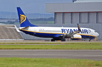 EI-EMB @ EGFF - 737-8AS, Ryanair, callsign Ryanair 5EW, previously N1796B, seen just after landing on runway 30, out of Tenerife Sur.