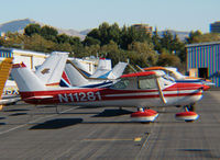 N11281 @ KCCR - Locally-based 1973 Cessna 150L @ Concord, CA - by Steve Nation