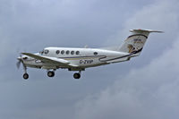 G-ZVIP @ EGFF - Super King Air, Exeter based, callsign Prestige 20, previously TR-LWC, PP-C1979, N108BM, G-OMNH, G-SAXN, seen departing runway 30 en-route to Newcastle.