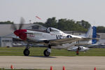 N151CF @ KOSH - North American P-51D Mustang The Rebel CN 44-84933N, NL151CF - by Dariusz Jezewski  FotoDJ.com