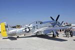 N5551D @ KOSH - North American P-51D Mustang Little Rebel CN 45-11495, N5551D - by Dariusz Jezewski  FotoDJ.com