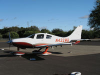 N422MB @ O41 - 2006 Columbia Aircraft Mfg LC41-550FG in for pre-delivery mods @ WATTS-Woodland, CA - by Steve Nation