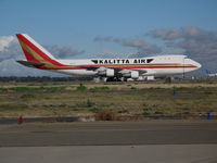 N717CK @ KSMF - KALITTA AIR, Ypsilanti, MI 1971 Boeing 747-123 freighter @ Sacramento International Airport, CA (de-registered 2012-07-18) - by Steve Nation