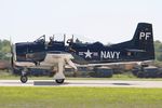 N555PF @ KOSH - North American T-28B Trojan CN 138265, N555PF