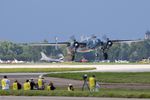 N9643C @ KOSH - North American B-25J Mitchell Devil Dog CN 44-86758, N9643C