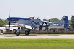 N5427V @ KOSH - North American F-51D Mustang Petie 2nd CN 44-72942, NL5427V - by Dariusz Jezewski  FotoDJ.com