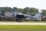 N5833B @ KOSH - North American Mitchell Lady Luck B-25J CN 45-8884A, N5833B