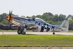 N51KB @ KOSH - North American F-51D Mustang Ain't Misbehavin CN 44-74009, N51KB - by Dariusz Jezewski  FotoDJ.com