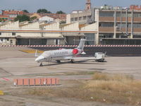 M-ABEU @ LEMD - Learjet 45