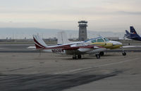 N50BW @ KOAK - Locally-based 1963 Piper PA-30 Twin Comanche @ Oakland International Airport, CA North Field - by Steve Nation