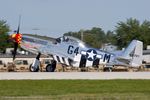N51KB @ KOSH - North American F-51D Mustang Ain't Misbehavin CN 44-74009, N51KB - by Dariusz Jezewski  FotoDJ.com
