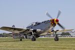 N451MG @ KOSH - North American P-51D Mustang Old Crow CN 44-74774, NL451MG