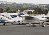N177EB @ KCCR - Locally-based 1967 Cessna 177 Cardinal in new colors (see 2005 photo at KHWD) with cockpit cover @ Buchanan Field, Concord, CA - by Steve Nation