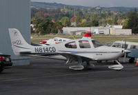 N814CD @ KCCR - 2002 Cirrus SR22 in for maintenance @ Buchanan Field, Concord, CA - by Steve Nation