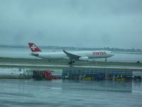 HB-JHB @ JFK - A330-343X flaring - by Christian Maurer