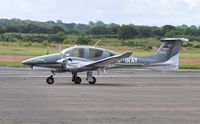D-IRAY @ EGFH - Visiting DA62. - by Roger Winser