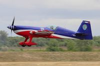 F-TGCJ @ LFSI - Extra 330SC, French Air Force aerobatic team, Take off rwy 29, St Dizier-Robinson Air Base 113 (LFSI) Open day 2017 - by Yves-Q