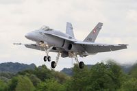 J-5015 @ LFSI - McDonnell Douglas FA-18C Hornet, Landing rwy 29, St Dizier-Robinson Air Base 113 (LFSI) Open day 2017 - by Yves-Q