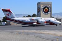 N635AC @ KBOI - Tanker 167 taxiing on the NIFC ramp. - by Gerald Howard