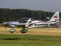 G-CHMW @ EGBR - Nice attitude!