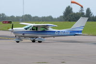 G-BEBN @ EGSH - Just landed at Norwich. - by Graham Reeve