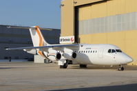 G-SMLA @ LMML - British Aerospace Bae146-200 G-SMLA Jota Aviation - by Raymond Zammit