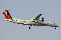 RP-C5901 @ LMML - DeHavilland DHC-8-402Q RP-C5901 Philipinne Airlines Express seen landing in Malta while being ferried. - by Raymond Zammit